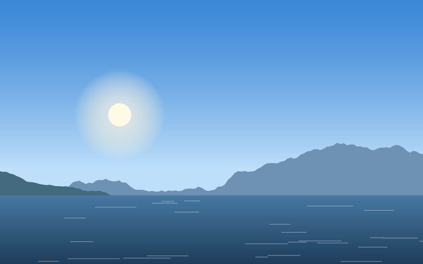 Landschaftsillustration