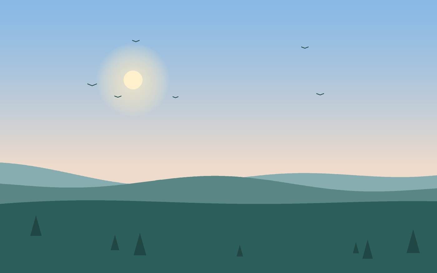 Landschapsillustratie