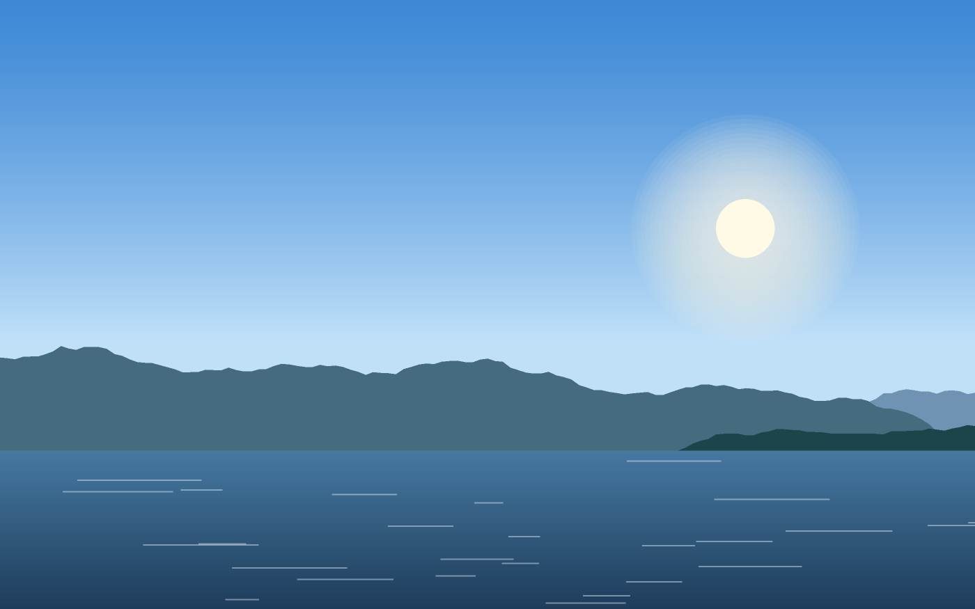 Ilustrace krajiny