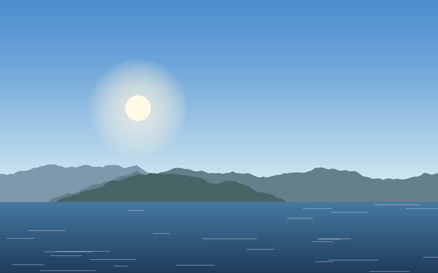 Landskabsillustration