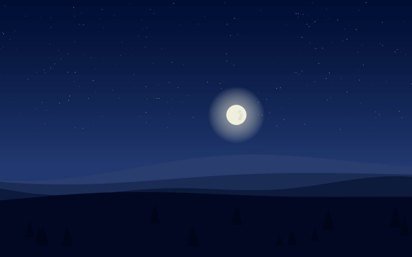 Ilustración de un paisaje