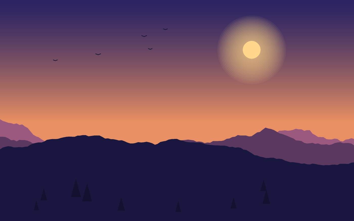 Illustration de paysage