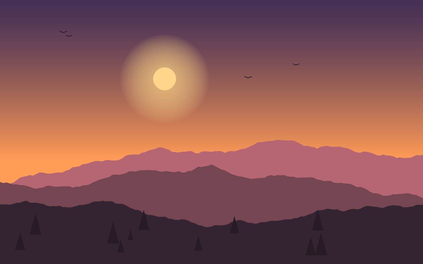 Illustration de paysage