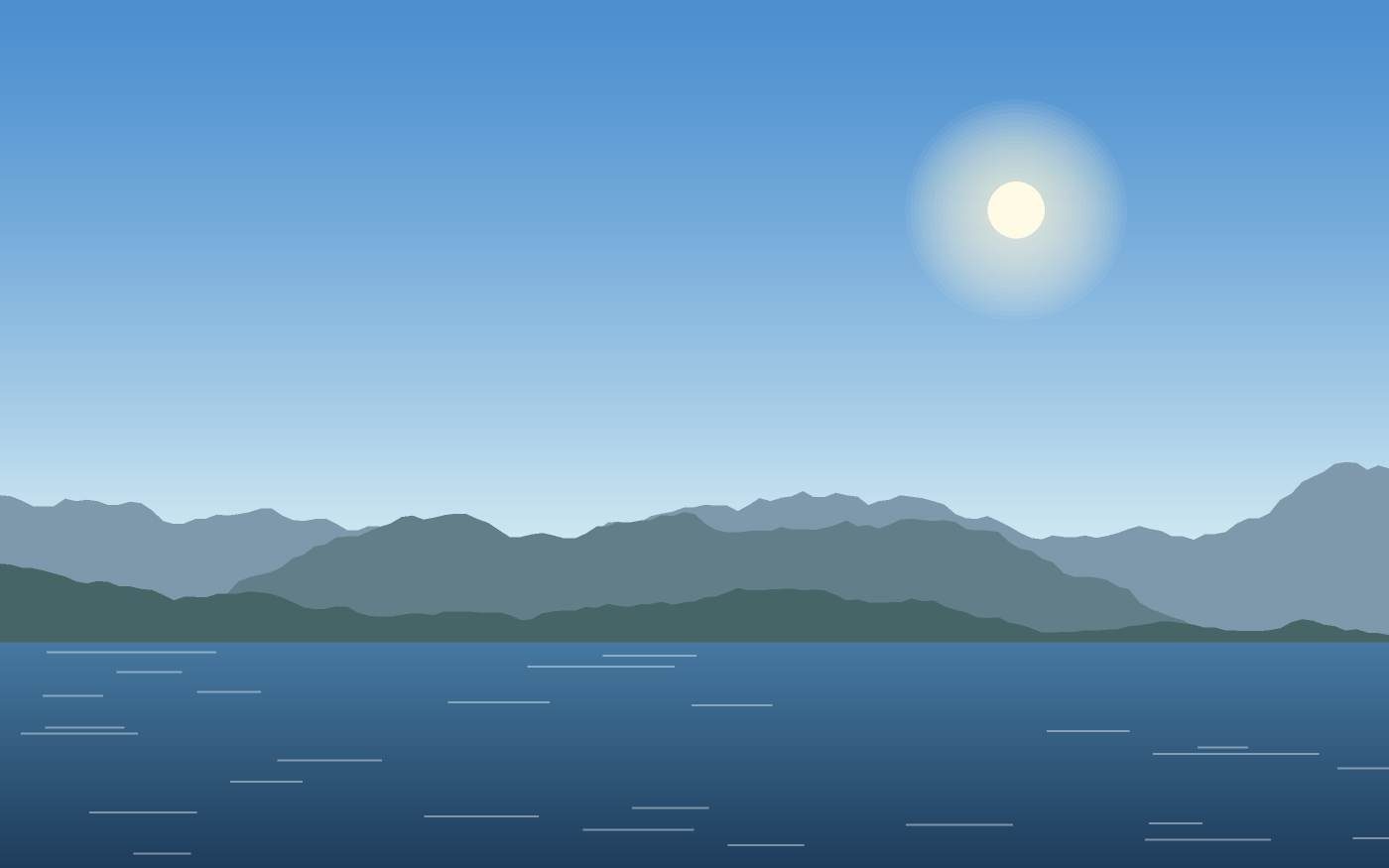 Ilustracja krajobrazu