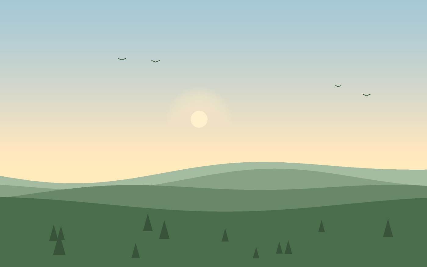 Landskapsillustration