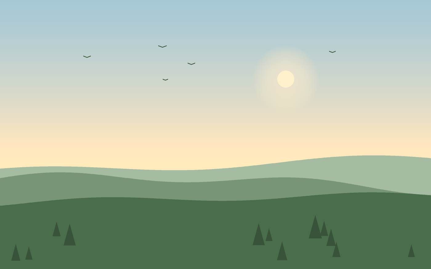Landskapsillustration