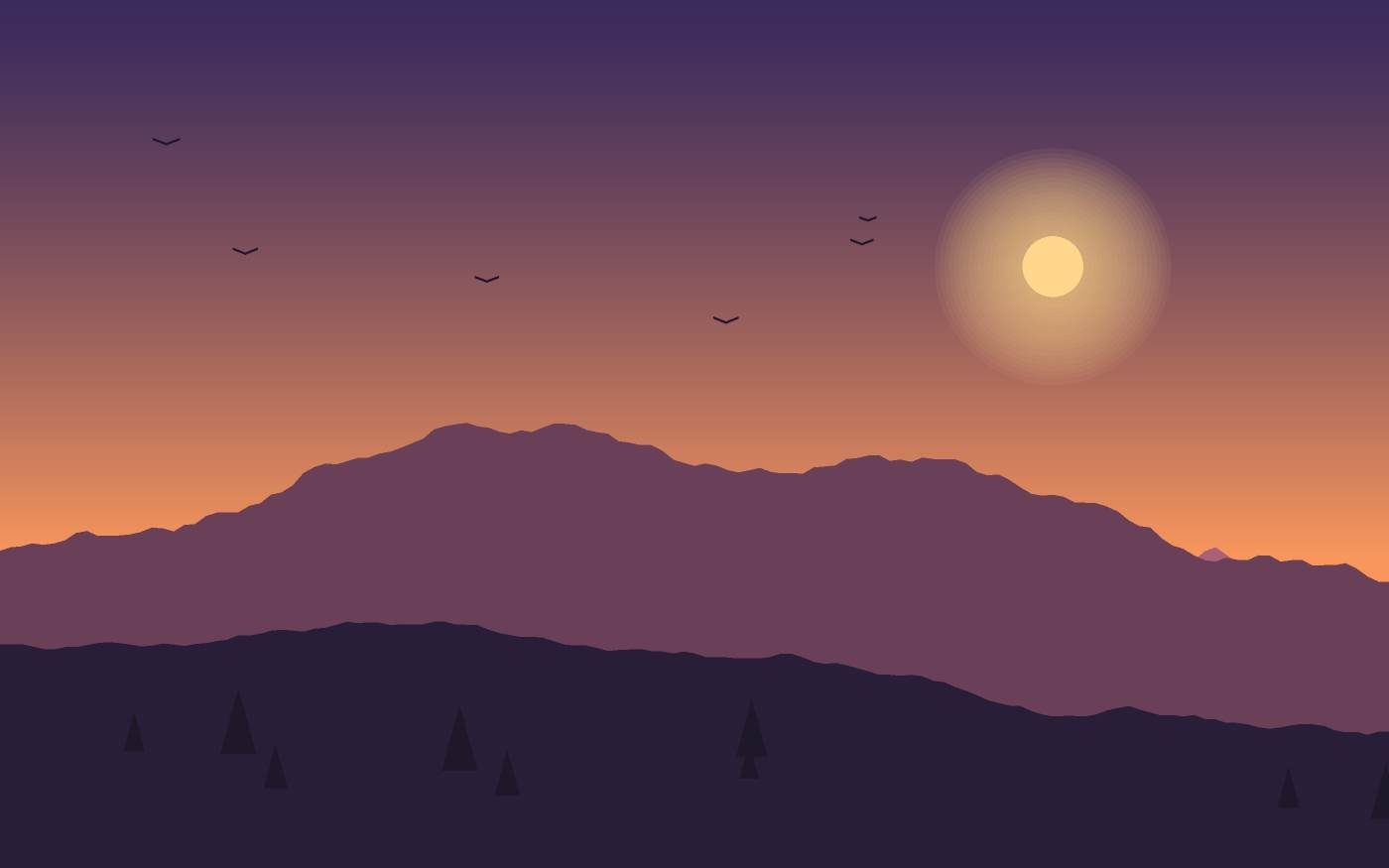 Landskapsillustration
