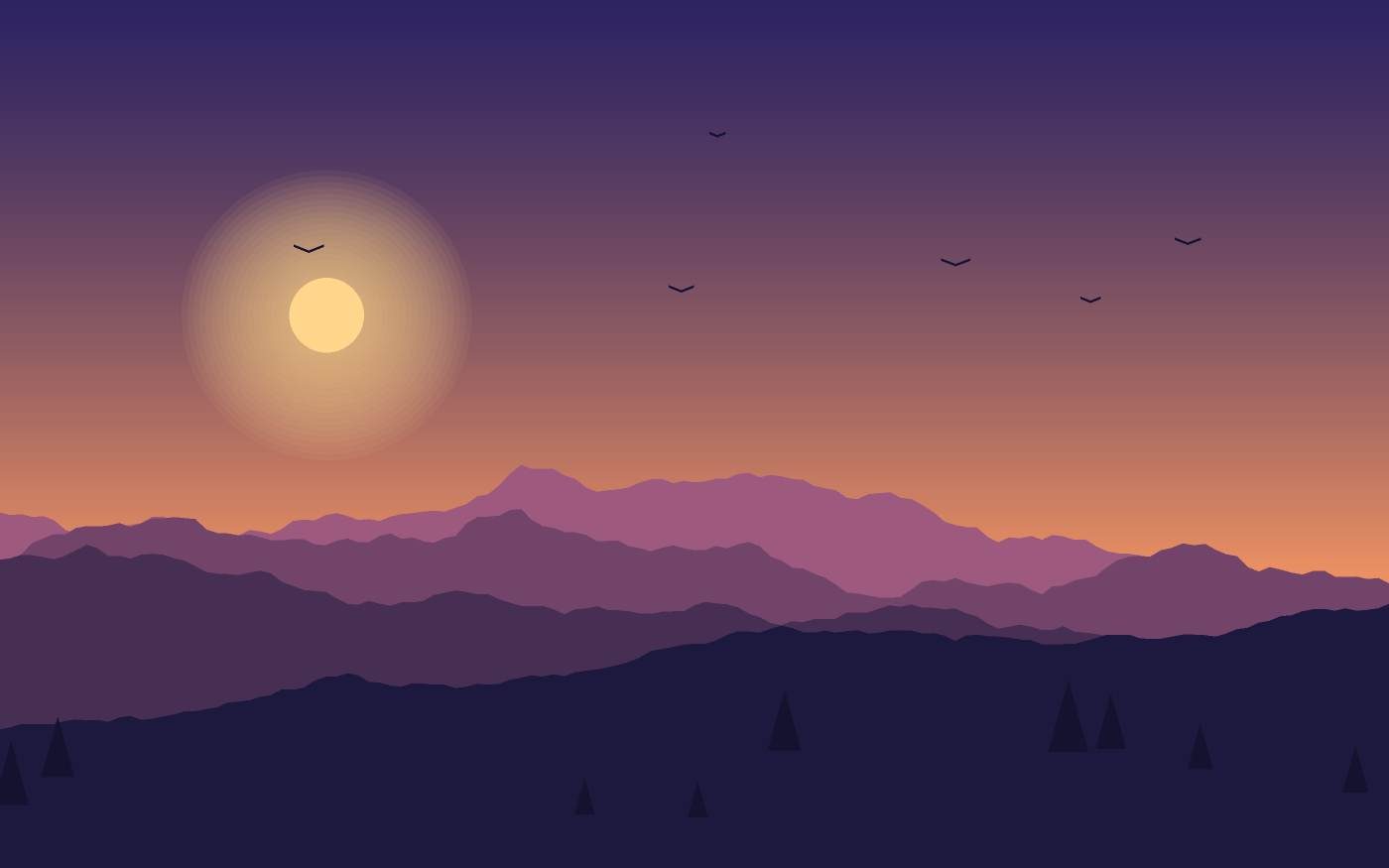 Landscape illustration